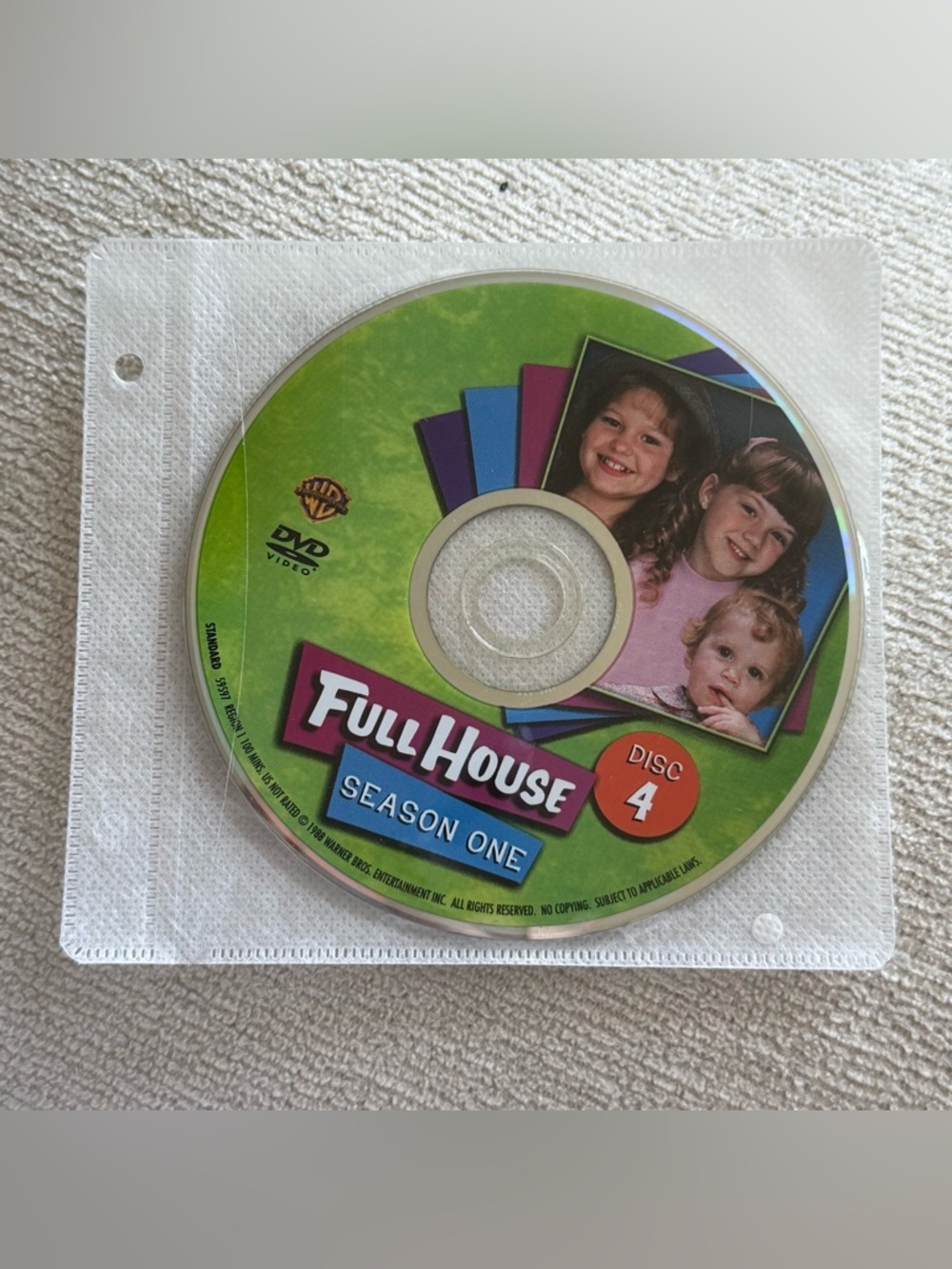 Full House (DVD) Season 1, Disc 4 replacement